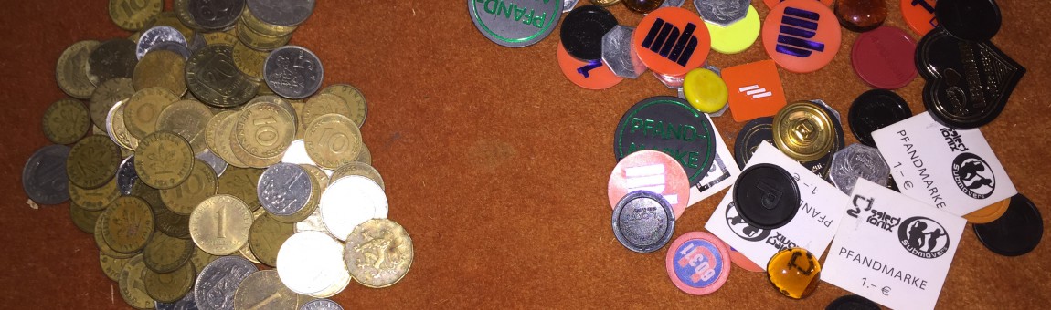 Small items, coins, tokens