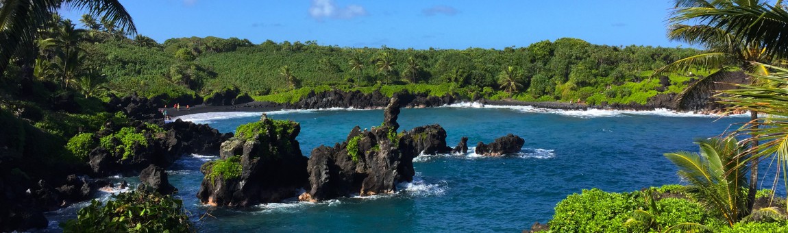 the hike to Hana / Pizza day